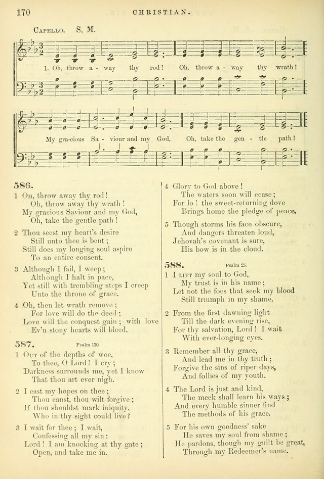 Songs for the Sanctuary: or hymns and tunes for Christian worship page 170
