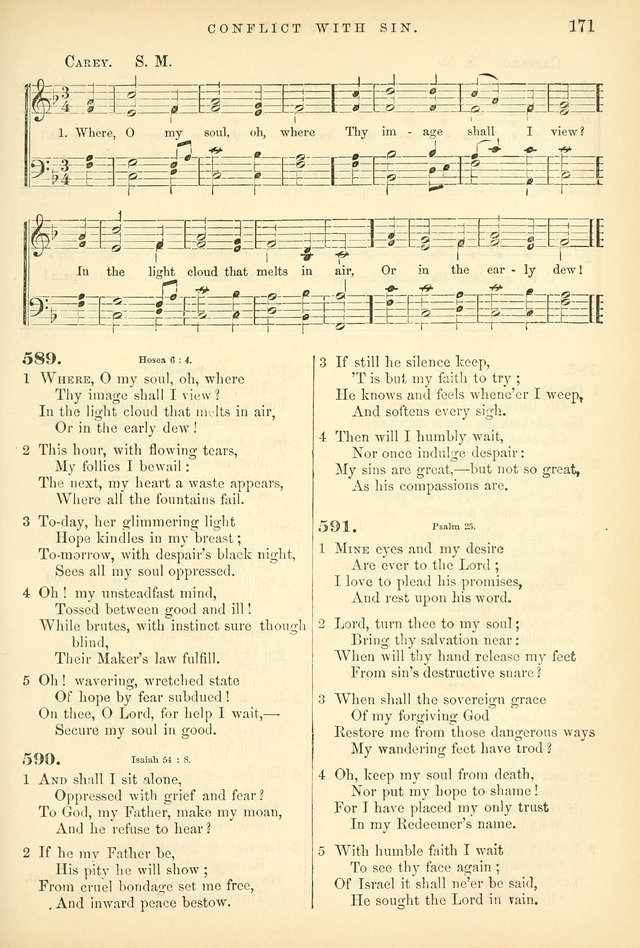 Songs for the Sanctuary: or hymns and tunes for Christian worship page 171