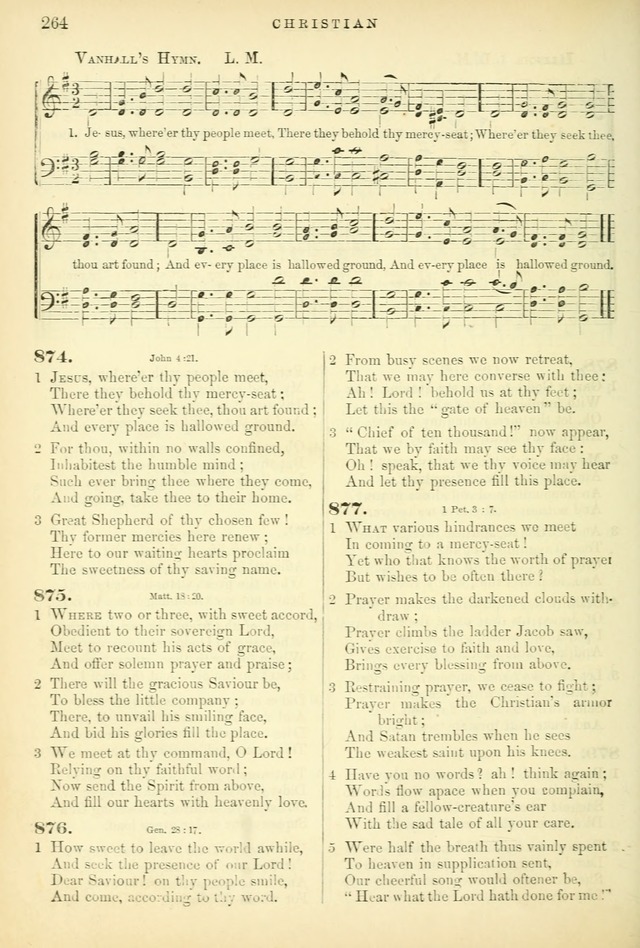 Songs for the Sanctuary: or hymns and tunes for Christian worship page 264