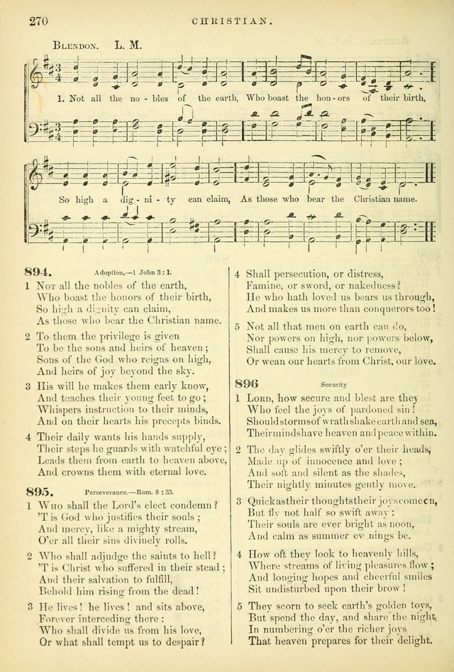 Songs for the Sanctuary: or hymns and tunes for Christian worship page 270