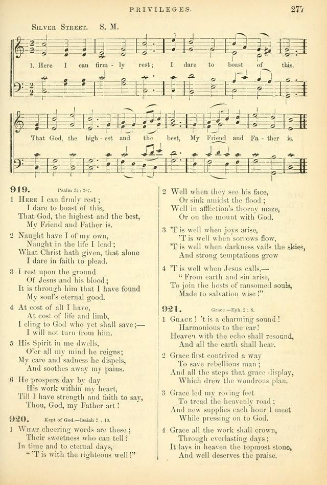 Songs for the Sanctuary: or hymns and tunes for Christian worship page 277