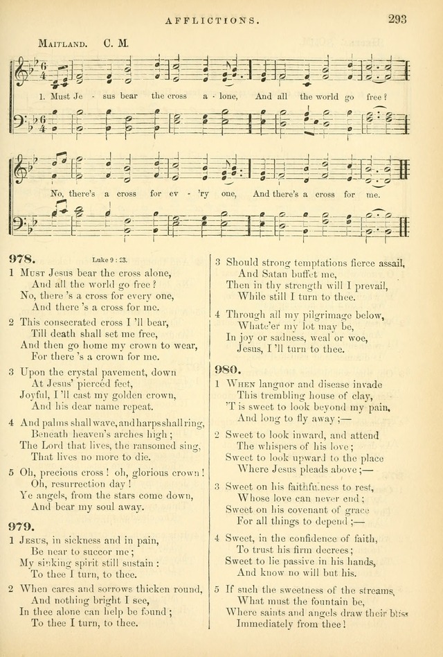 Songs for the Sanctuary: or hymns and tunes for Christian worship page 293