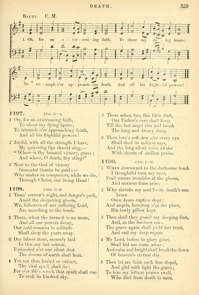Songs for the Sanctuary: or hymns and tunes for Christian worship page 359