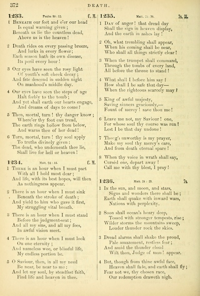 Songs for the Sanctuary: or hymns and tunes for Christian worship page 372