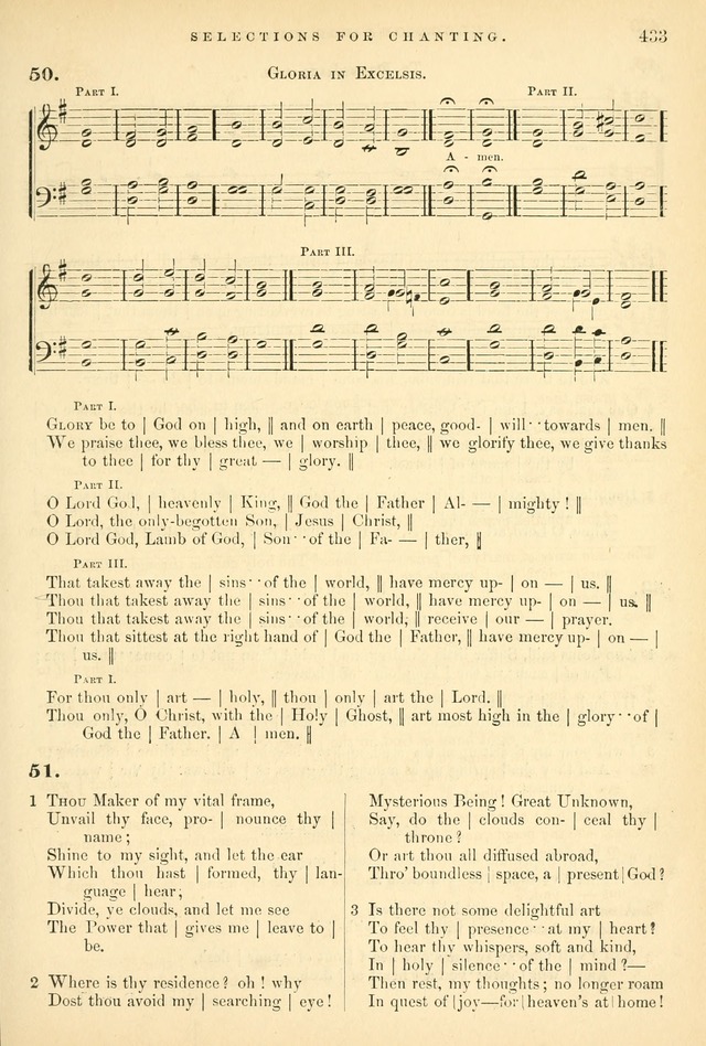 Songs for the Sanctuary: or hymns and tunes for Christian worship page 433