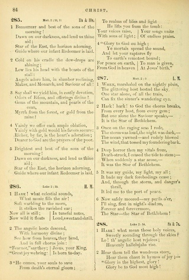 Songs for the Sanctuary: or hymns and tunes for Christian worship page 84