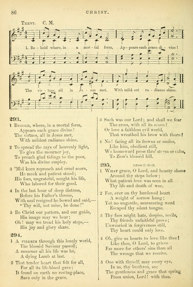 Songs for the Sanctuary: or hymns and tunes for Christian worship page 86