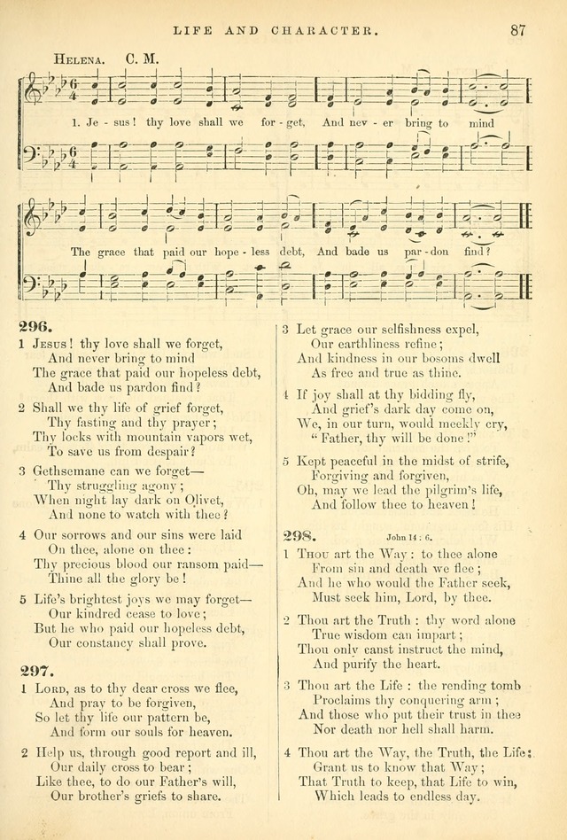 Songs for the Sanctuary: or hymns and tunes for Christian worship page 87
