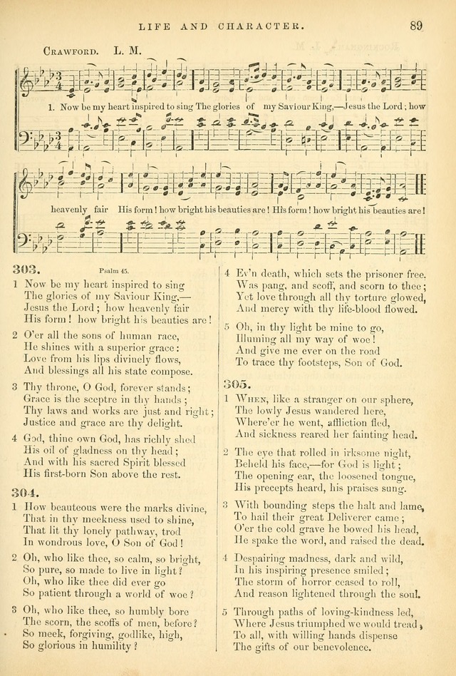 Songs for the Sanctuary: or hymns and tunes for Christian worship page 89