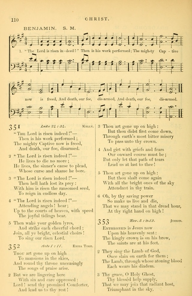 Songs for the Sanctuary: or hymns and tunes for Christian Worship page 111