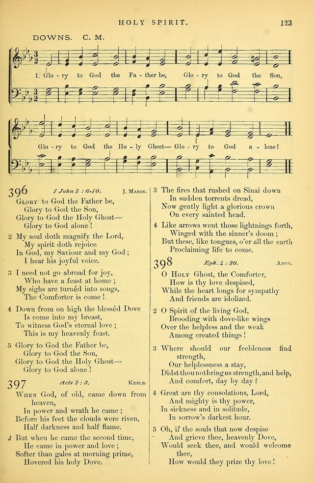 Songs for the Sanctuary: or hymns and tunes for Christian Worship page 124