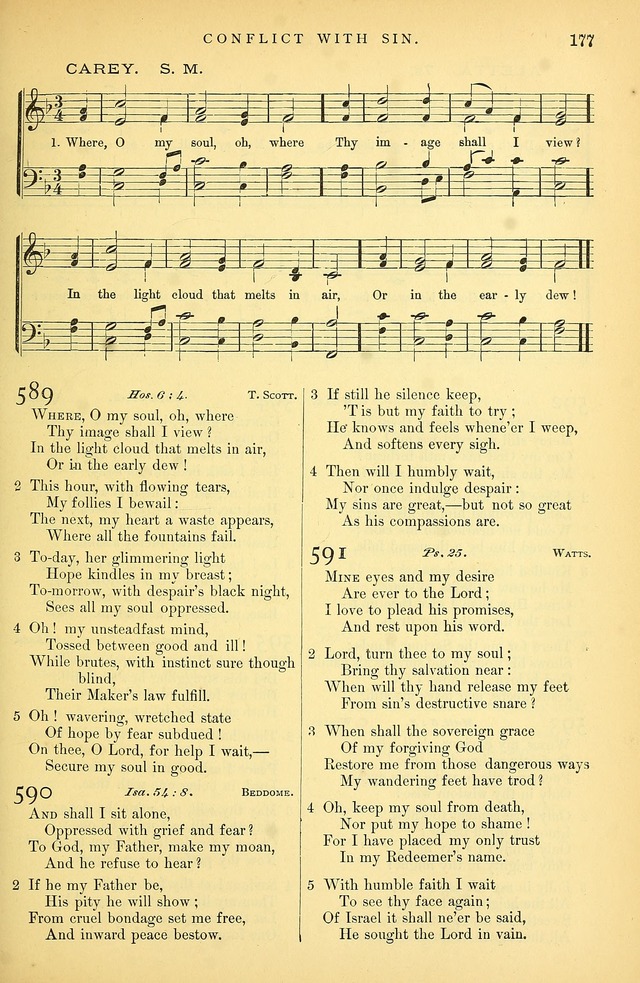 Songs for the Sanctuary: or hymns and tunes for Christian Worship page 178