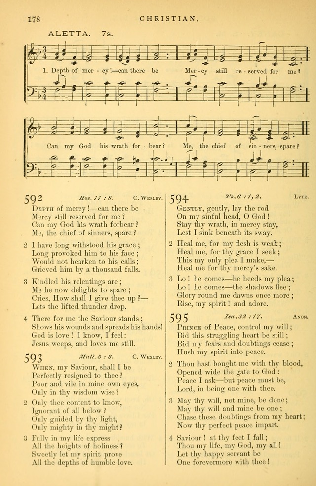 Songs for the Sanctuary: or hymns and tunes for Christian Worship page 179