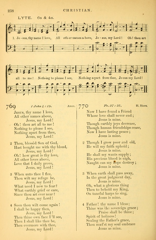 Songs for the Sanctuary: or hymns and tunes for Christian Worship page 239