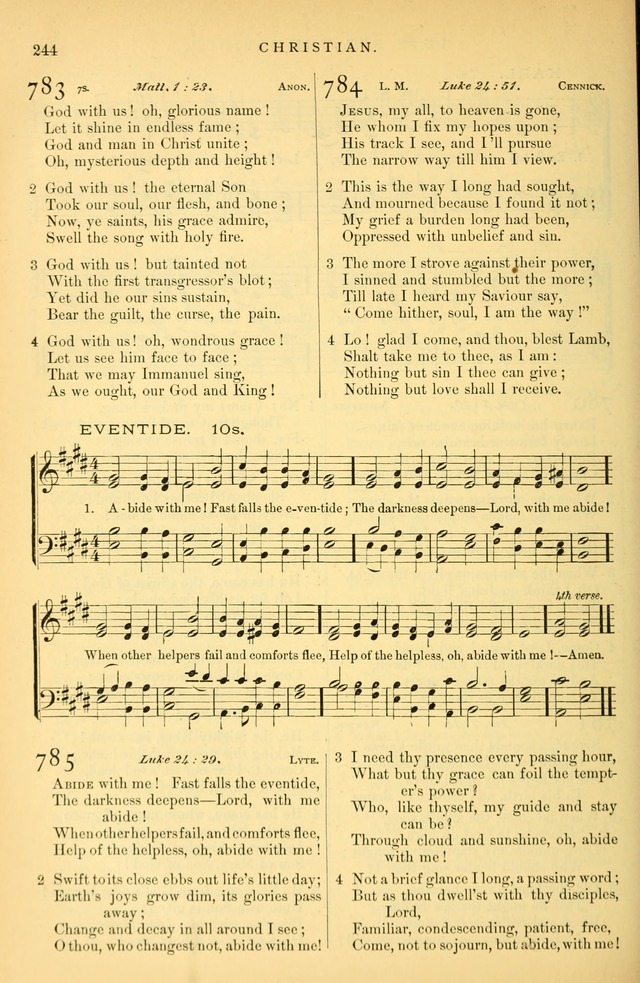 Songs for the Sanctuary: or hymns and tunes for Christian Worship page 245