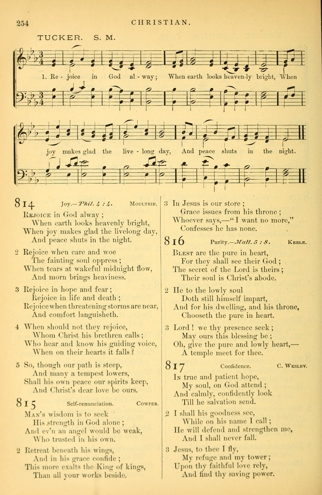 Songs for the Sanctuary: or hymns and tunes for Christian Worship page 255