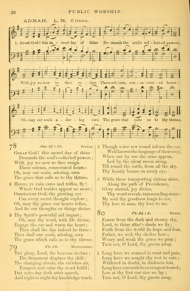 Songs for the Sanctuary: or hymns and tunes for Christian Worship page 27