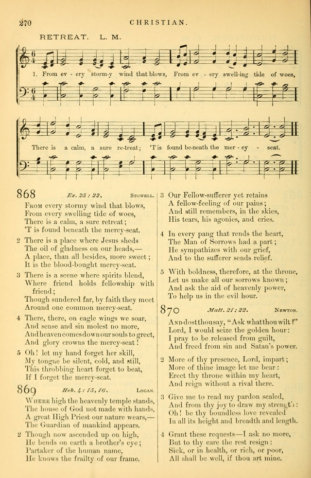 Songs for the Sanctuary: or hymns and tunes for Christian Worship page 271
