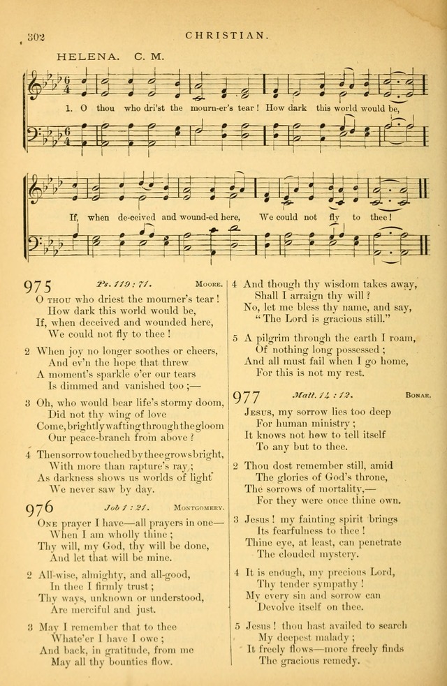 Songs for the Sanctuary: or hymns and tunes for Christian Worship page 303
