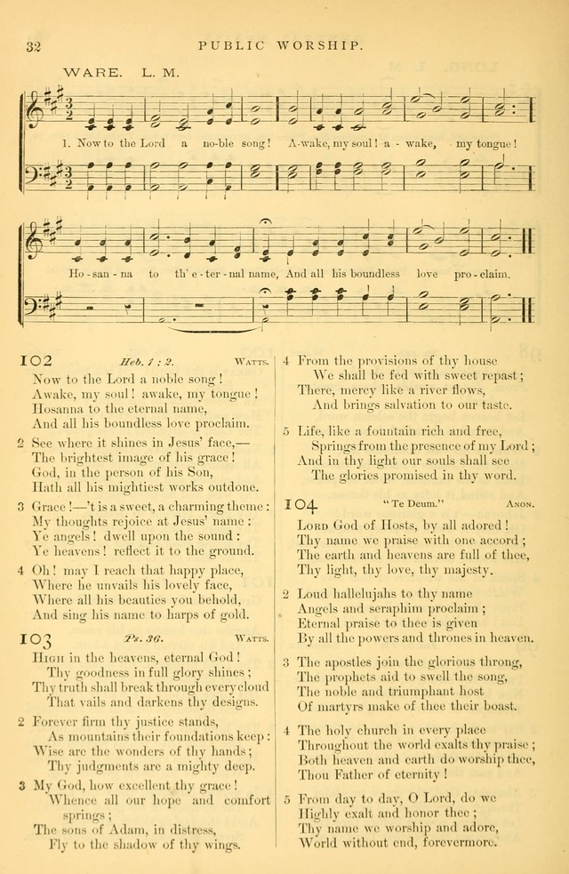 Songs for the Sanctuary: or hymns and tunes for Christian Worship page 33