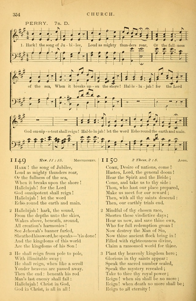 Songs for the Sanctuary: or hymns and tunes for Christian Worship page 355