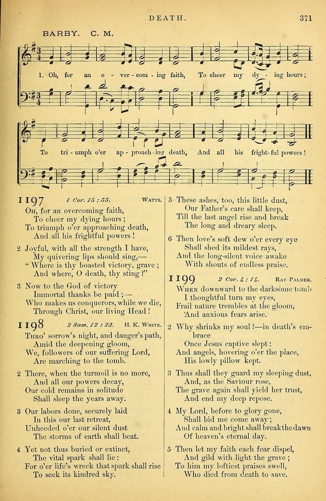 Songs for the Sanctuary: or hymns and tunes for Christian Worship page 372