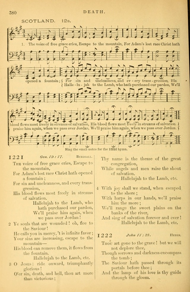 Songs for the Sanctuary: or hymns and tunes for Christian Worship page 381