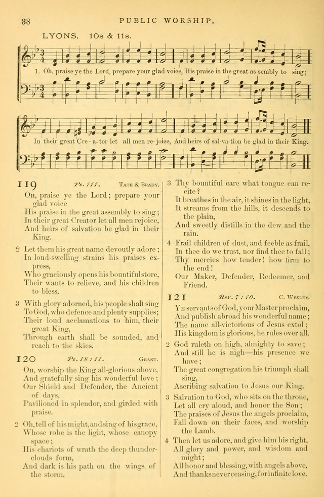 Songs for the Sanctuary: or hymns and tunes for Christian Worship page 39