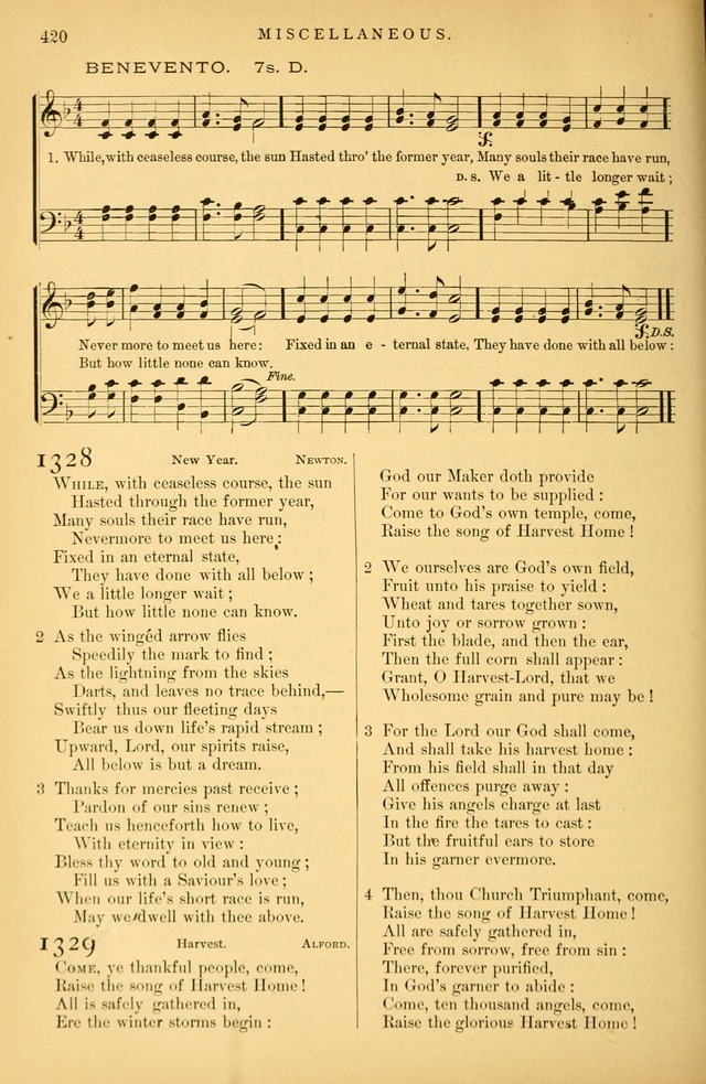 Songs for the Sanctuary: or hymns and tunes for Christian Worship page 421