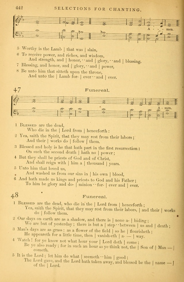 Songs for the Sanctuary: or hymns and tunes for Christian Worship page 443