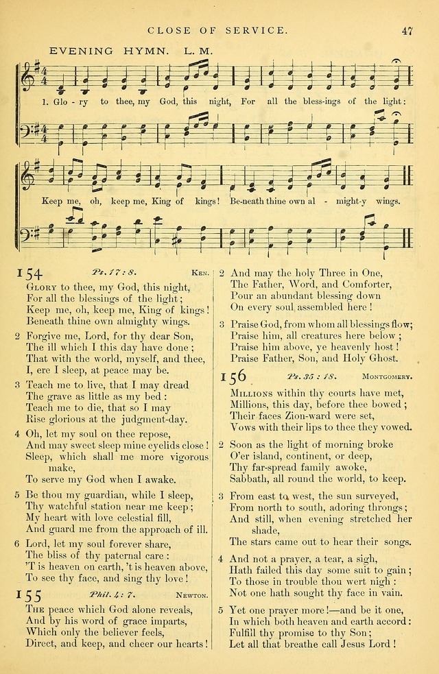 Songs for the Sanctuary: or hymns and tunes for Christian Worship page 48