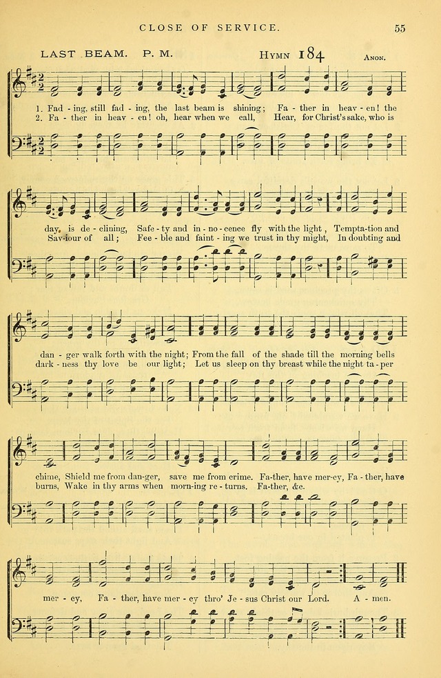 Songs for the Sanctuary: or hymns and tunes for Christian Worship page 56