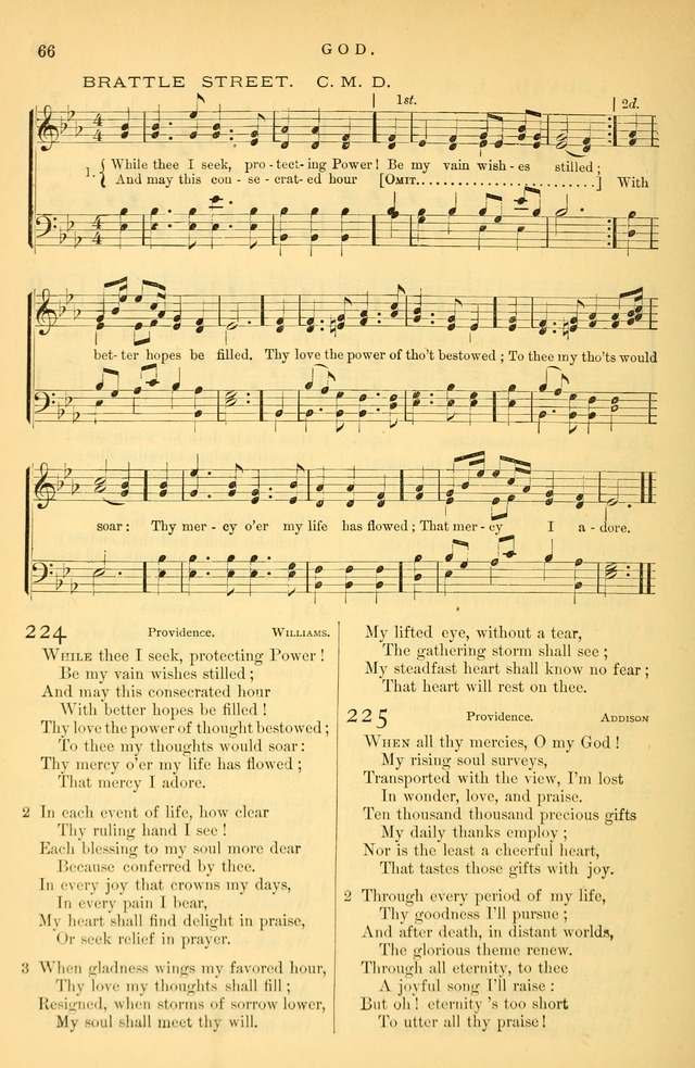 Songs for the Sanctuary: or hymns and tunes for Christian Worship page 67