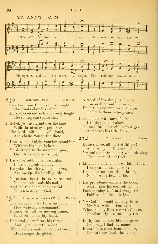 Songs for the Sanctuary: or hymns and tunes for Christian Worship page 69