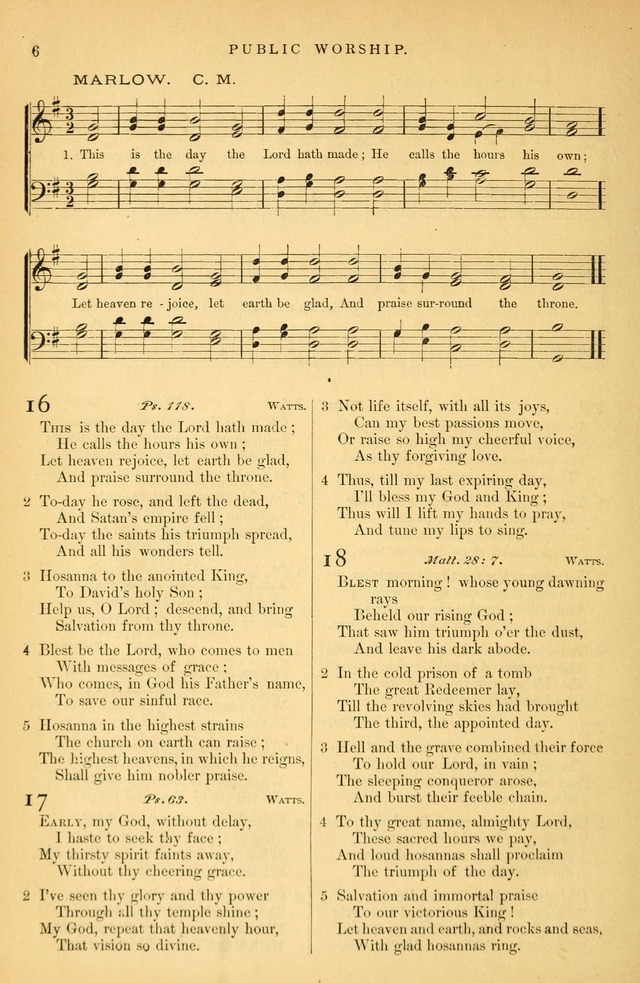 Songs for the Sanctuary: or hymns and tunes for Christian Worship page 7