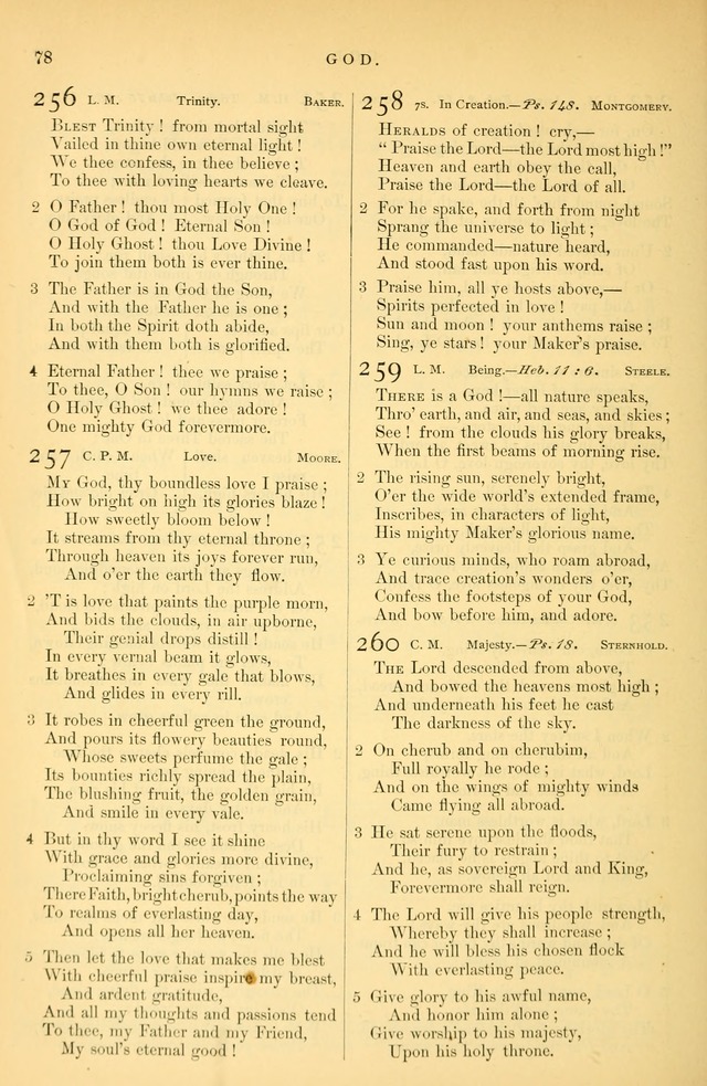 Songs for the Sanctuary: or hymns and tunes for Christian Worship page 79