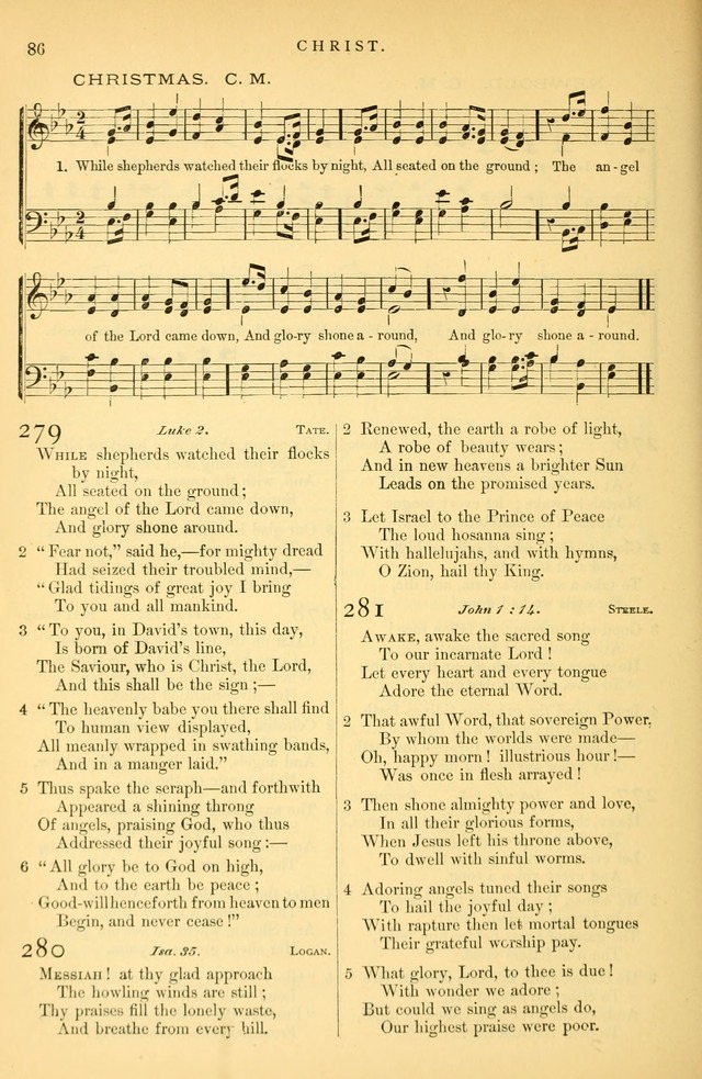 Songs for the Sanctuary: or hymns and tunes for Christian Worship page 87