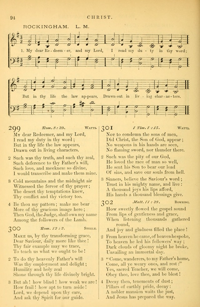 Songs for the Sanctuary: or hymns and tunes for Christian Worship page 95