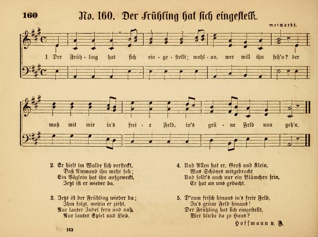 Sonntags-Schul-Harfe: Sammlung drei-und vierstimmiger Lieder, Chörale und Responsorien ... page 151