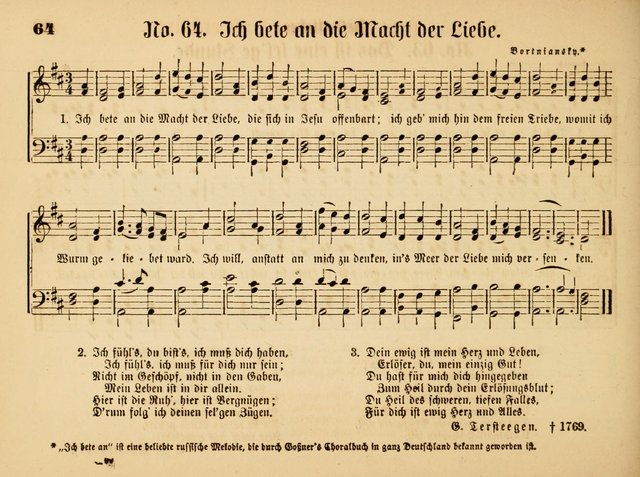 Sonntags-Schul-Harfe: Sammlung drei-und vierstimmiger Lieder, Chörale und Responsorien ... page 67