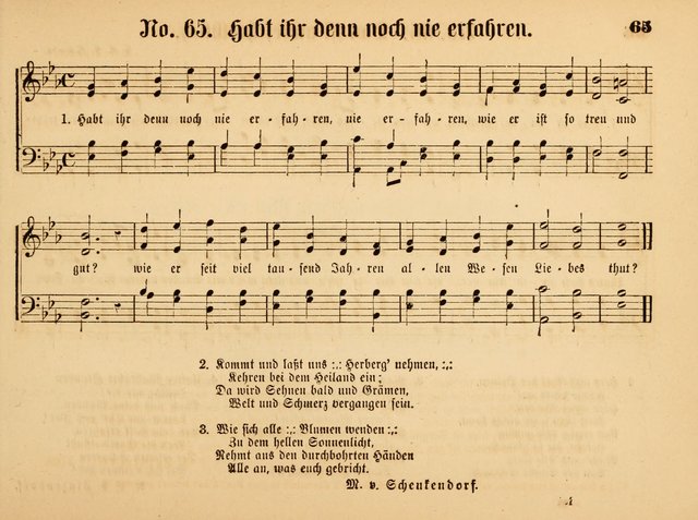 Sonntags-Schul-Harfe: Sammlung drei-und vierstimmiger Lieder, Chörale und Responsorien ... page 68