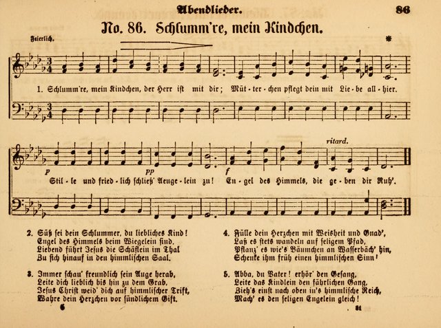 Sonntags-Schul-Harfe: Sammlung drei-und vierstimmiger Lieder, Chörale und Responsorien ... page 90