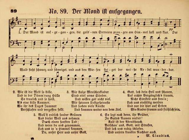 Sonntags-Schul-Harfe: Sammlung drei-und vierstimmiger Lieder, Chörale und Responsorien ... page 93