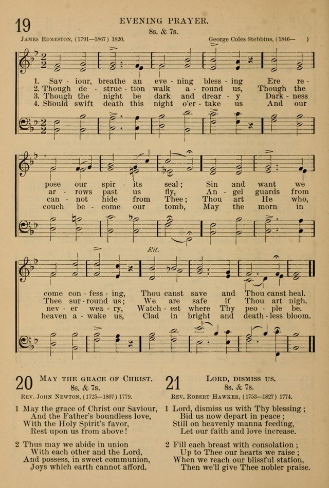 The Sunday School Hymnal: with offices of devotion page 14