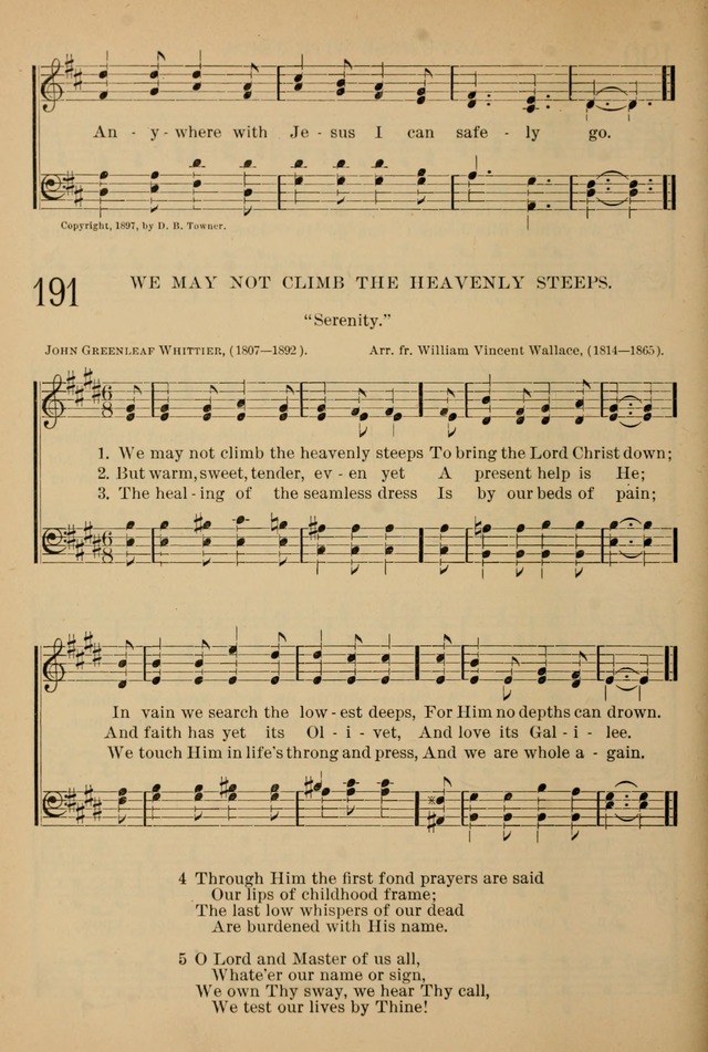 The Sunday School Hymnal: with offices of devotion page 176