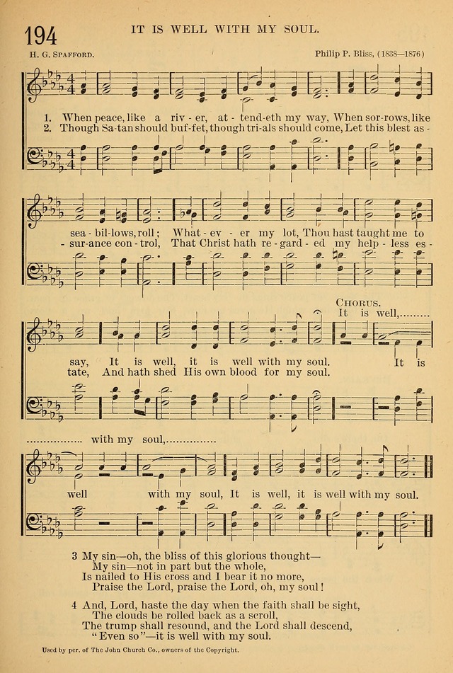 The Sunday School Hymnal: with offices of devotion page 179
