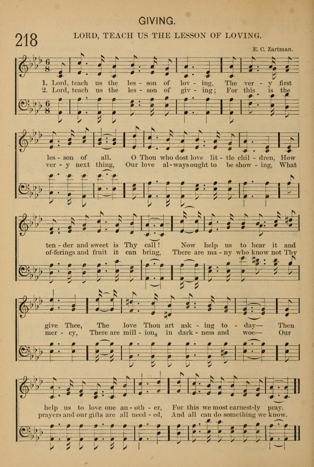 The Sunday School Hymnal: with offices of devotion page 200