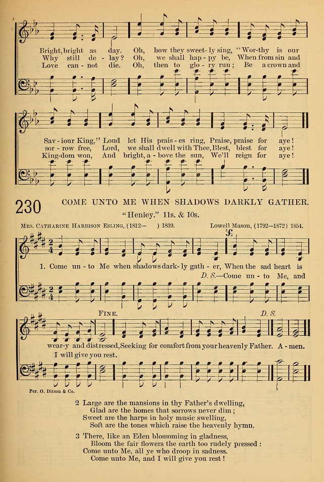 The Sunday School Hymnal: with offices of devotion page 213