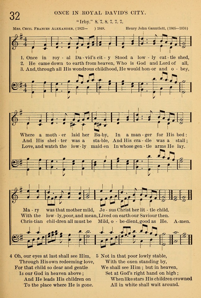 The Sunday School Hymnal: with offices of devotion page 25