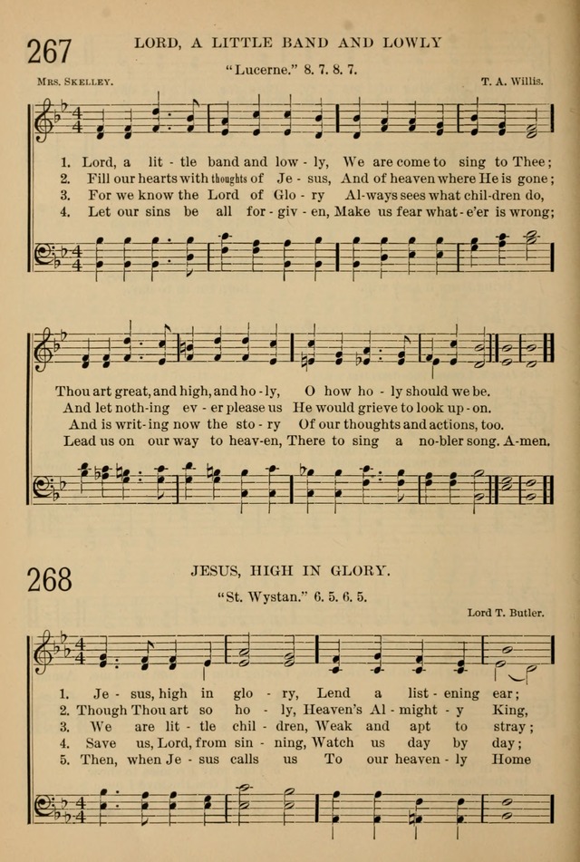 The Sunday School Hymnal: with offices of devotion page 250